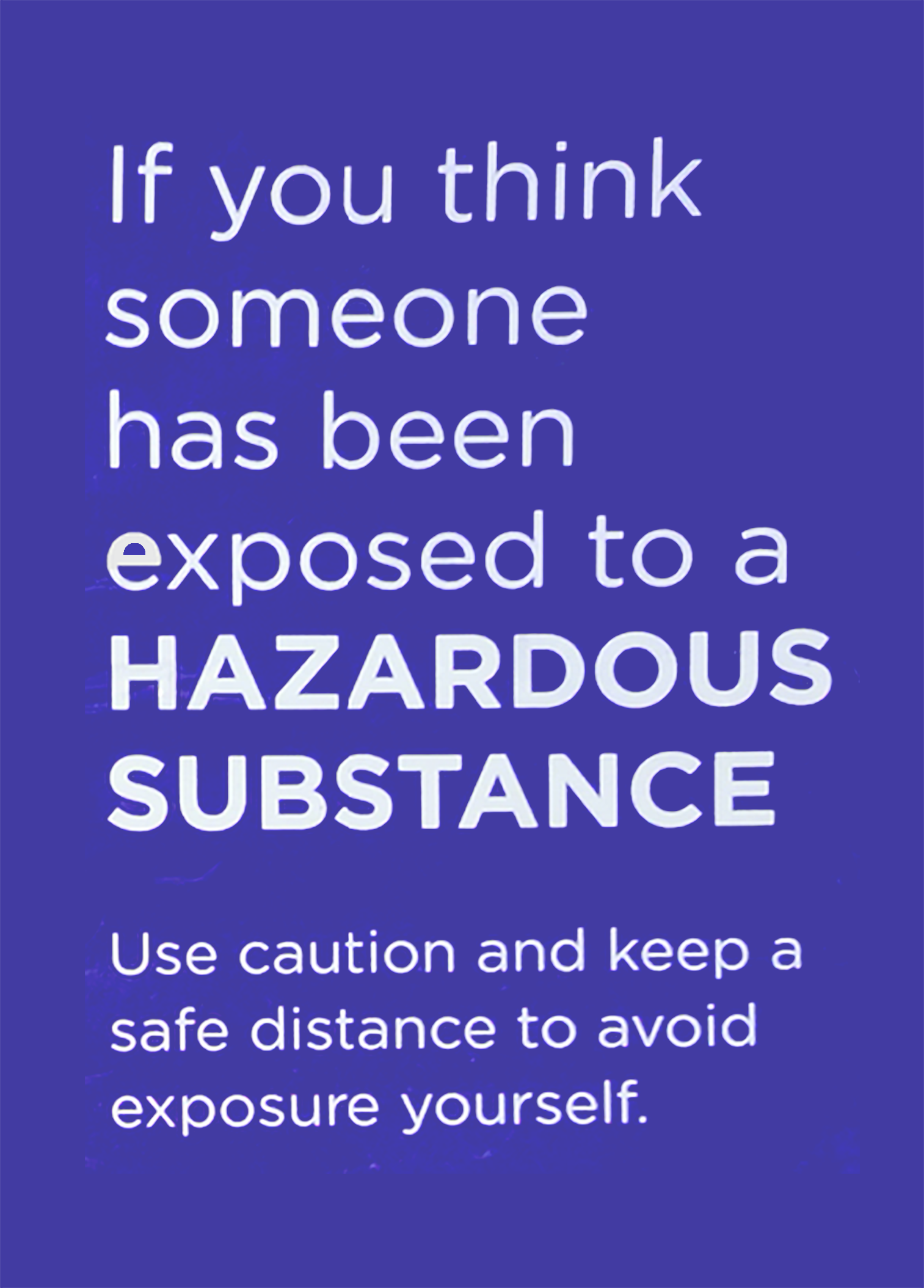 Hazardous Subtances Card